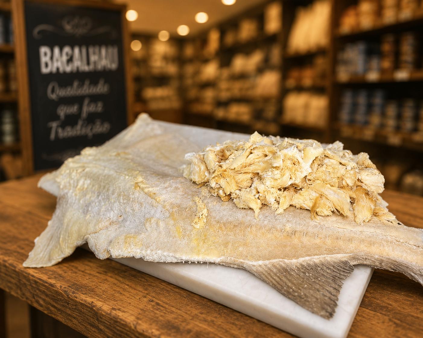 Bacalhau Gadus Morhua Desfiado 300g