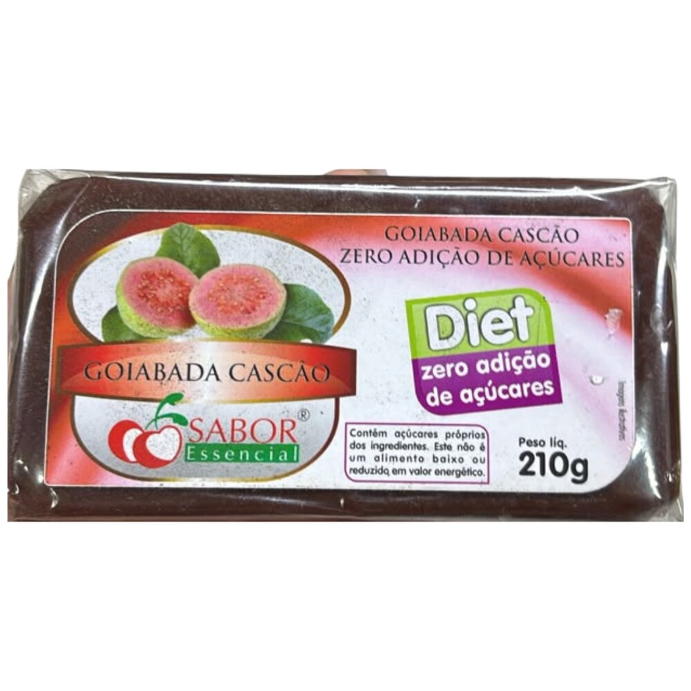 Goiabada Cascão Diet Sabor Essencial