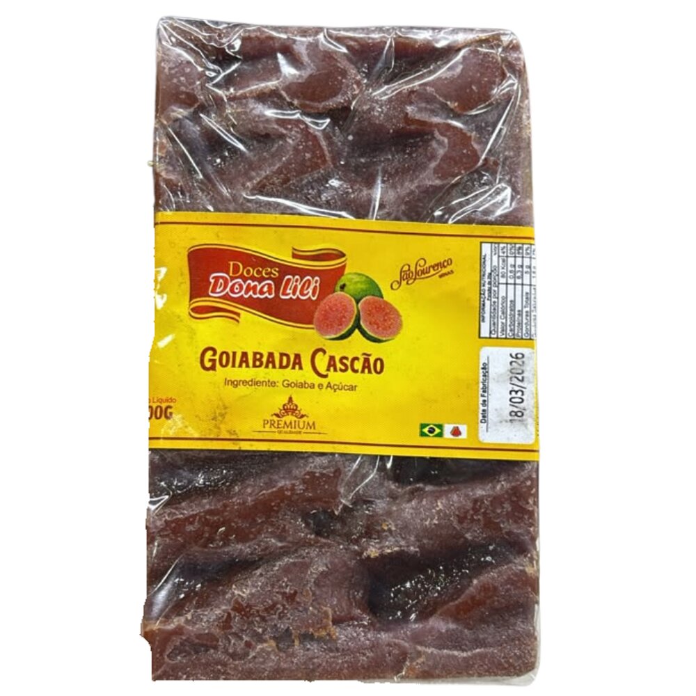Goiabada Cascão Dona Lili