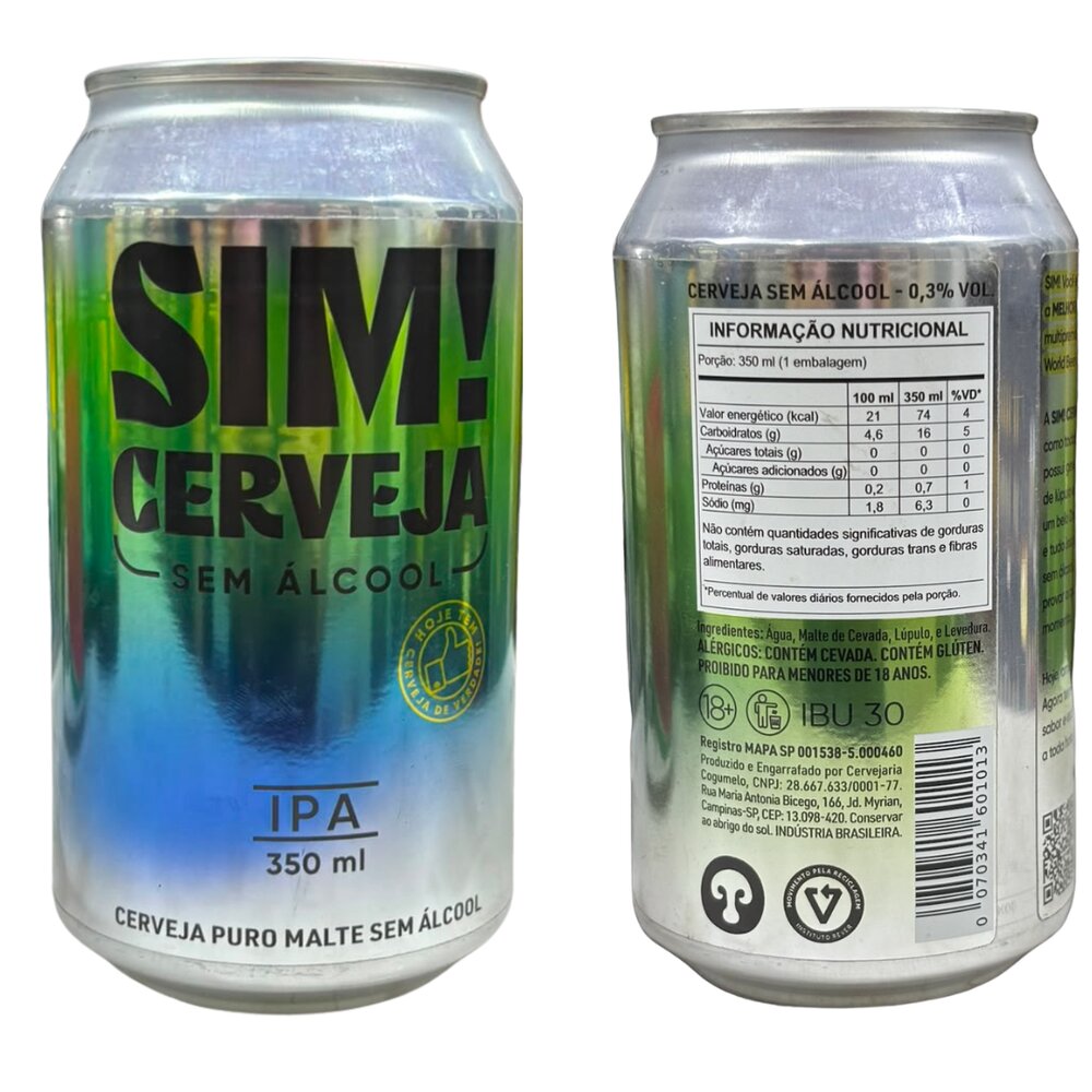 SIM! IPA Sem Álcool
